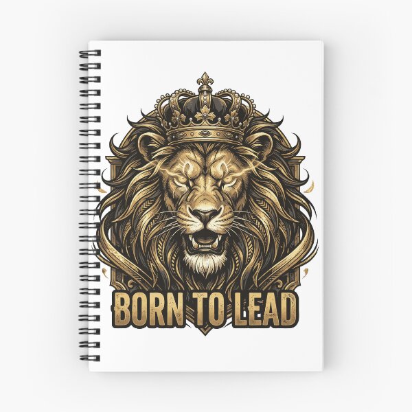 Item preview, Camiseta Born To Lead Lion – Camiseta gráfica Alpha King Streetwear designed and sold by smileworld1.