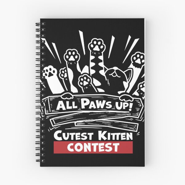 Item preview, Kitten Roll Call – Cute Box Cat Humor Design_BK designed and sold by AckeeWolf.