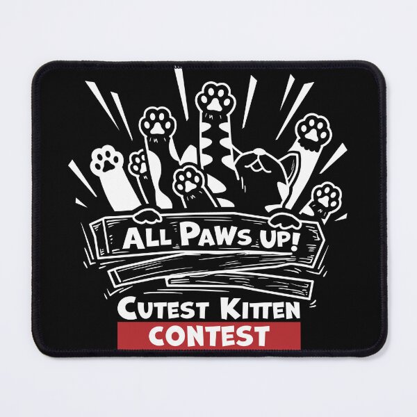 Item preview, Kitten Roll Call – Cute Box Cat Humor Design_BK designed and sold by AckeeWolf.
