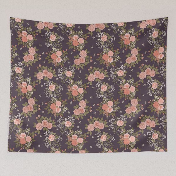 Item preview, Soft Vintage Rose Watercolor Floral Quilt Fabric designed and sold by Designs by christel_treiber.
