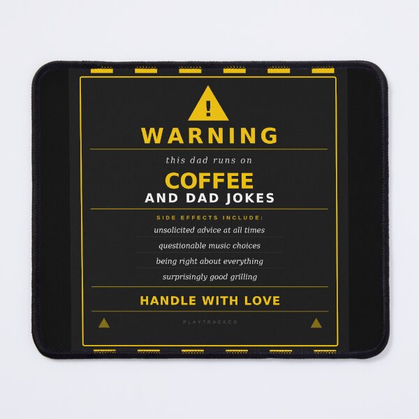 Item preview, Funny Dad Coffee Shirt — Father's Day Gift for Dad Who Loves Coffee & Dad Jokes designed and sold by PlayTrackCo.