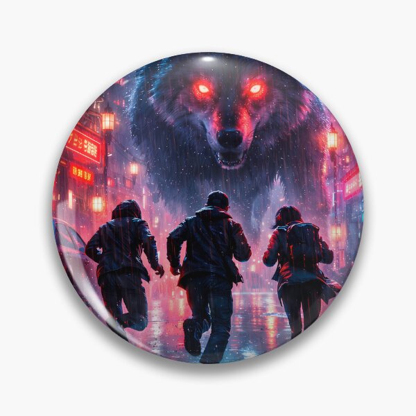 Item preview, Neon Wolf Hunt: Cyberpunk Escape in Neo Tokyo designed and sold by Neo Tokio.
