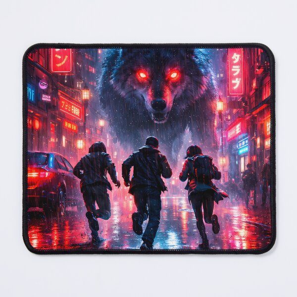 Item preview, Neon Wolf Hunt: Cyberpunk Escape in Neo Tokyo designed and sold by Neo Tokio.