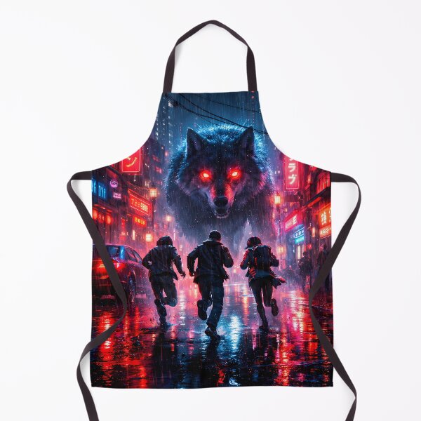 Item preview, Neon Wolf Hunt: Cyberpunk Escape in Neo Tokyo designed and sold by Neo Tokio.