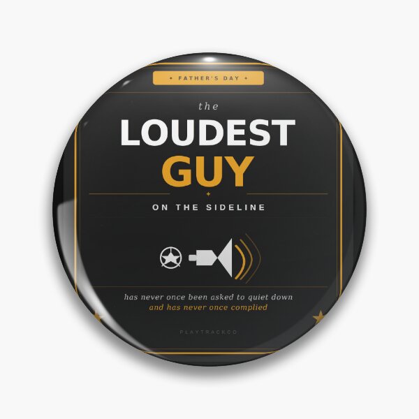 Item preview, The Loudest Guy on the Sideline — Funny Father's Day Soccer Dad Gift designed and sold by PlayTrackCo.