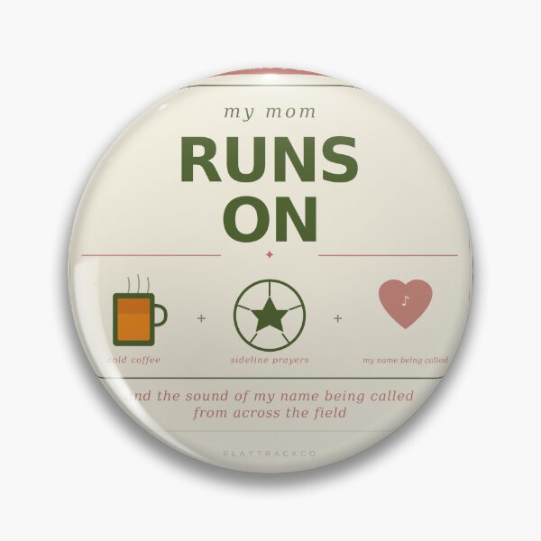 Item preview, My Mom Runs On Cold Coffee Sideline Prayers — Funny Mother's Day Soccer Gift designed and sold by PlayTrackCo.