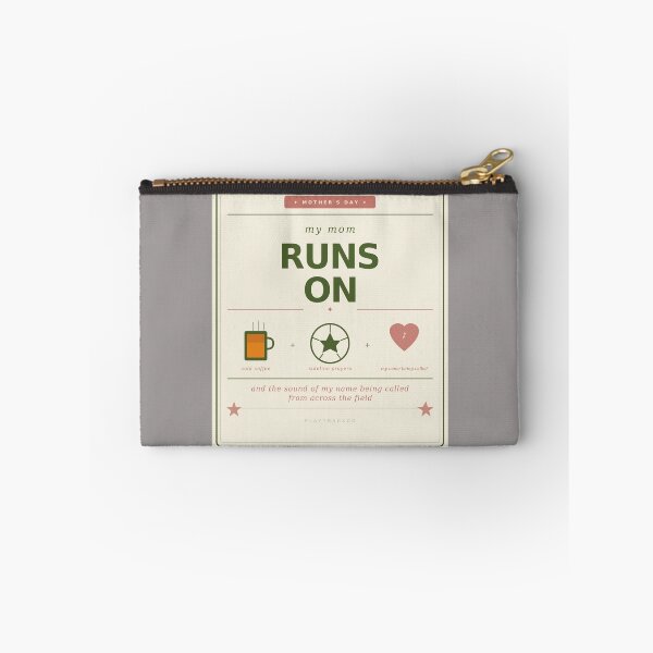 Item preview, My Mom Runs On Cold Coffee Sideline Prayers — Funny Mother's Day Soccer Gift designed and sold by PlayTrackCo.