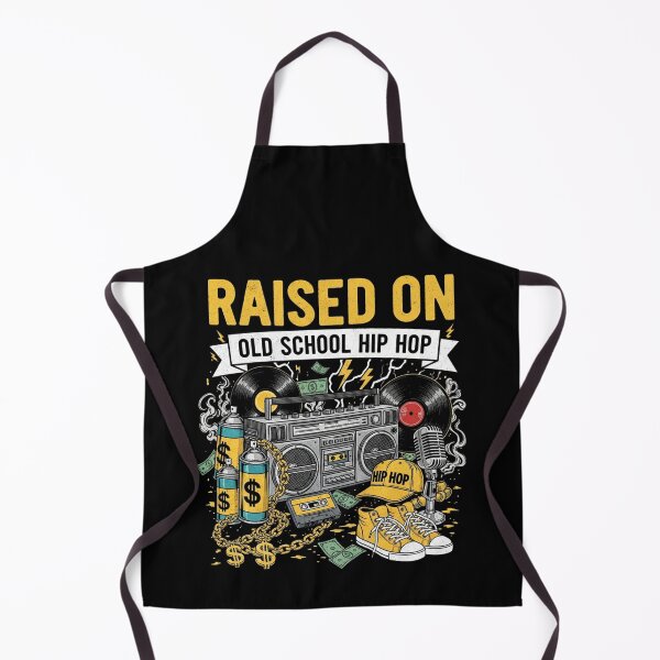 Item preview, Raised On Old School Hip Hop - Vintage 90s 80s Retro Streetwear designed and sold by CF_VintageDesign.
