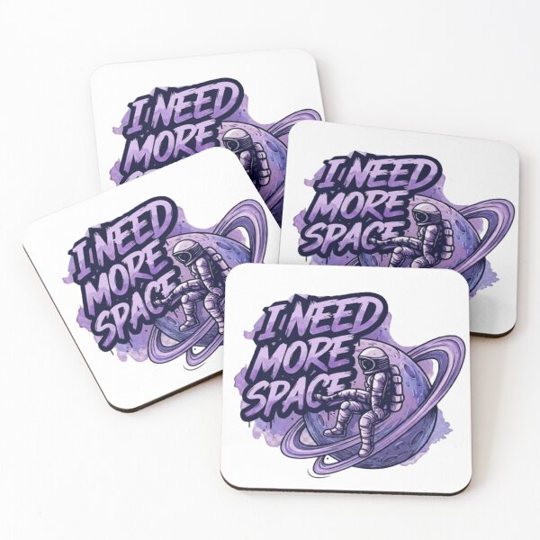 Item preview, I Need More Space Astronaut Art designed and sold by Ahmedsyde.