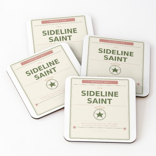 Item preview, The Sideline Saint — Funny Mother's Day Gift for Soccer Mom designed and sold by PlayTrackCo.