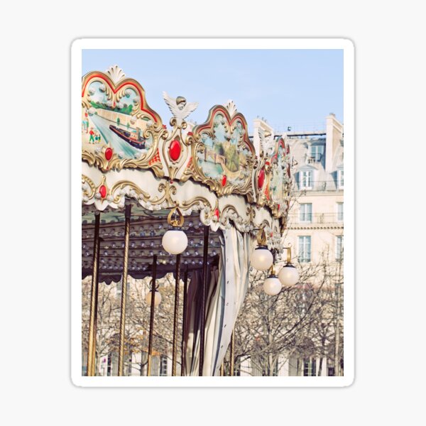 Item preview, Carousel at the Tuileries (Paris, France) designed and sold by MAlexandraPhoto.