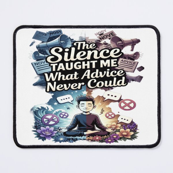 Item preview, The Silence Taught Me What Advice Never Could T-Shirt designed and sold by Sushikidsntod.