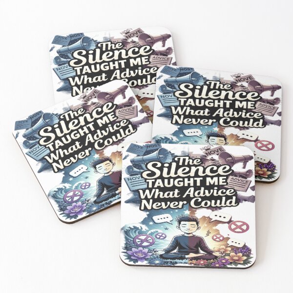 Item preview, The Silence Taught Me What Advice Never Could T-Shirt designed and sold by Sushikidsntod.