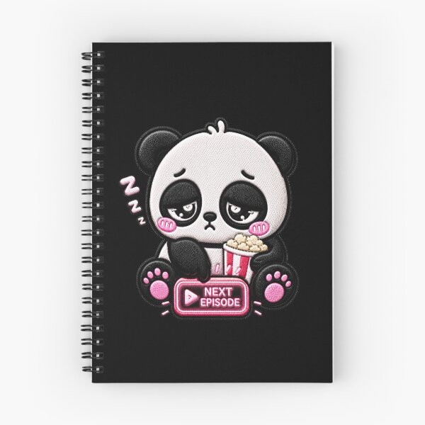 Item preview, One More Episode Panda Embroidery Patch Cute designed and sold by ColorSplash123.