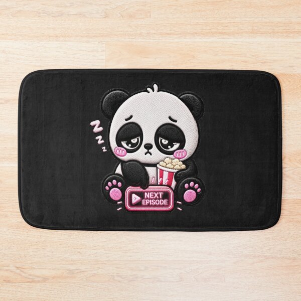 Item preview, One More Episode Panda Embroidery Patch Cute designed and sold by ColorSplash123.