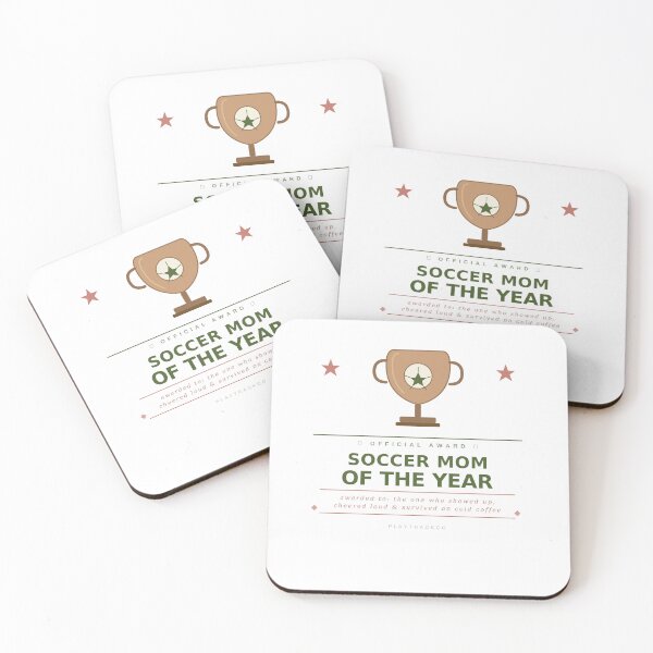 Item preview, Soccer Mom of the Year Award — Funny Mother's Day Gift designed and sold by PlayTrackCo.