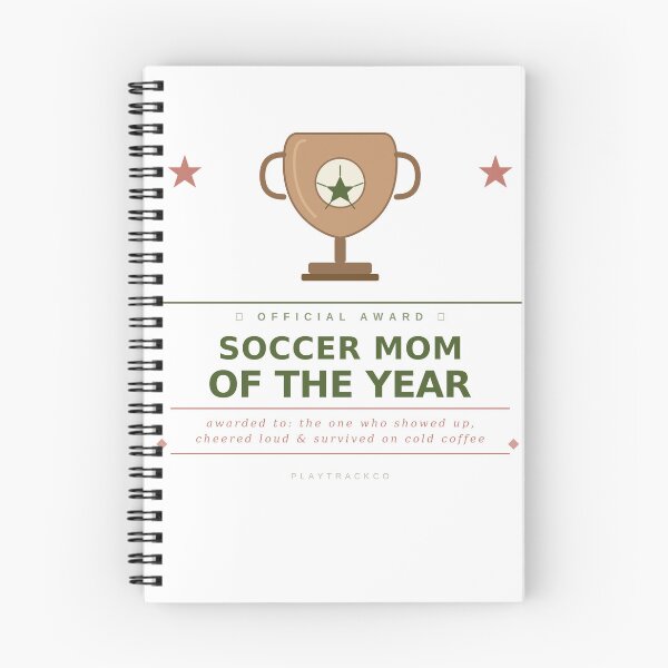 Item preview, Soccer Mom of the Year Award — Funny Mother's Day Gift designed and sold by PlayTrackCo.