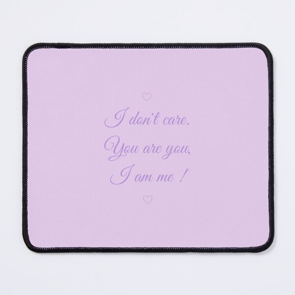 Item preview, I am Me - Wonyoung IVE Quote on a Purple Background designed and sold by MoonlitSelfLove.
