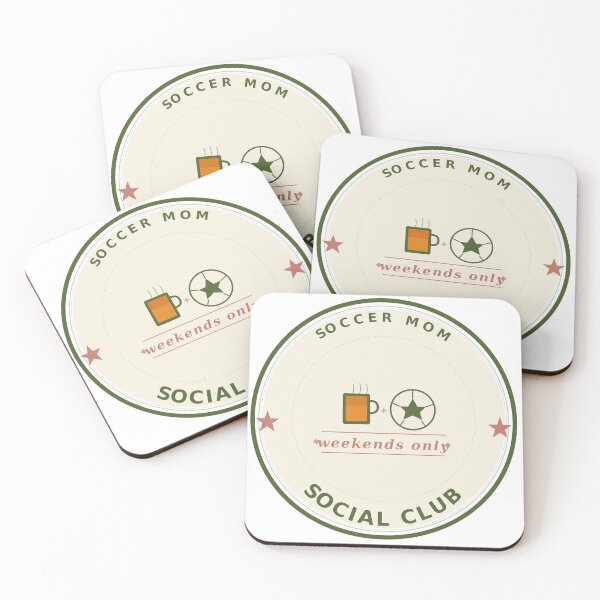 Item preview, Soccer Mom Social Club — Funny Gift for Soccer Moms designed and sold by PlayTrackCo.