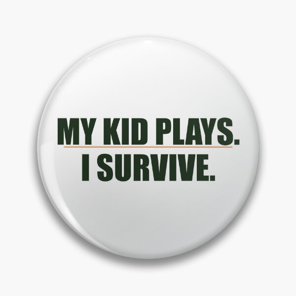 Item preview, My Kid Plays I Survive — Funny Soccer Parent Bumper Sticker designed and sold by PlayTrackCo.