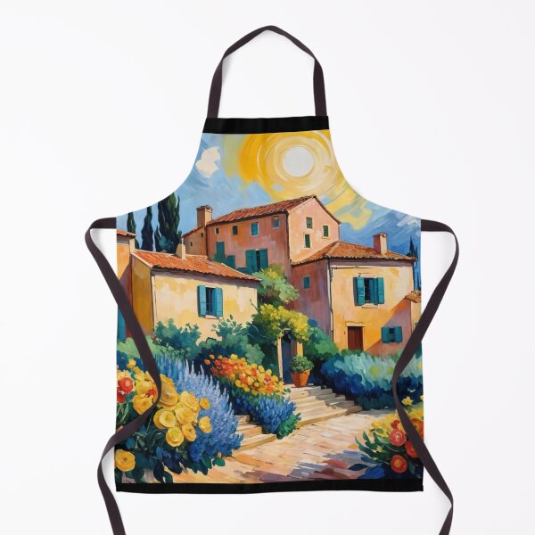 Item preview, Sunlit Mediterranean Garden designed and sold by Undersea Ai Art.