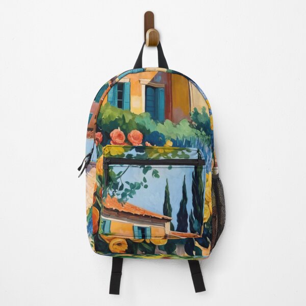 Item preview, Sunlit Mediterranean Garden designed and sold by Undersea Ai Art.