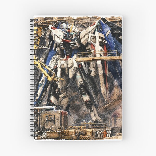 Item preview, watercolour freedom gundam seed kira yamato illustration design digital art designed and sold by sabartgunpla.