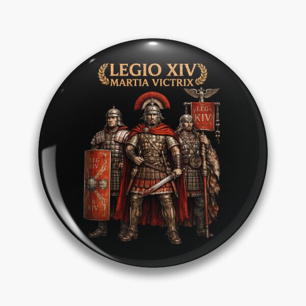 Item preview, Legio XIV Martia Victrix Roman Legion designed and sold by Retr0Tshirts.