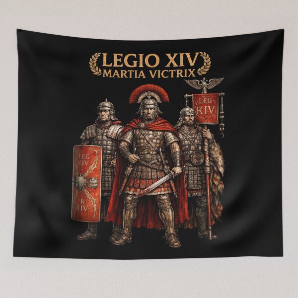 Item preview, Legio XIV Martia Victrix Roman Legion designed and sold by Retr0Tshirts.