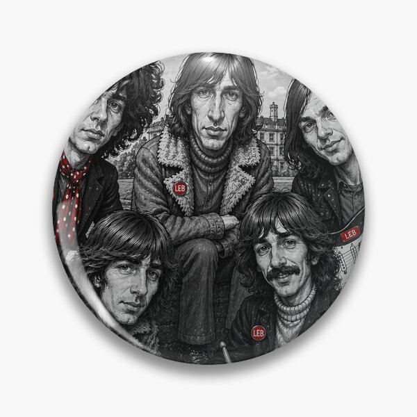 Item preview, Cambridge Origins – The Band Caricature Artwork designed and sold by LuluLeb.