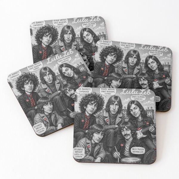 Item preview, Cambridge Origins – The Band Caricature Artwork designed and sold by LuluLeb.