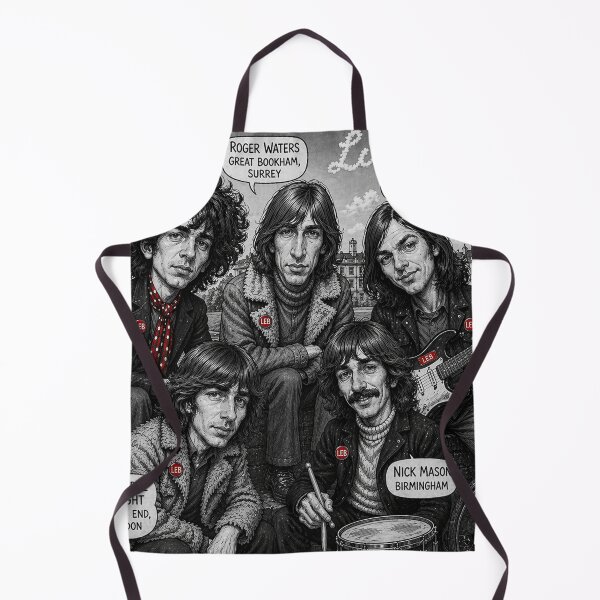 Item preview, Cambridge Origins – The Band Caricature Artwork designed and sold by LuluLeb.