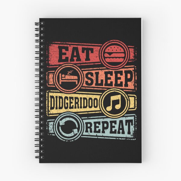 Item preview, Eat Sleep Didgeridoo Repeat designed and sold by GabbyKash.
