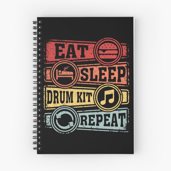Item preview, Eat Sleep Drum kit Repeat designed and sold by GabbyKash.