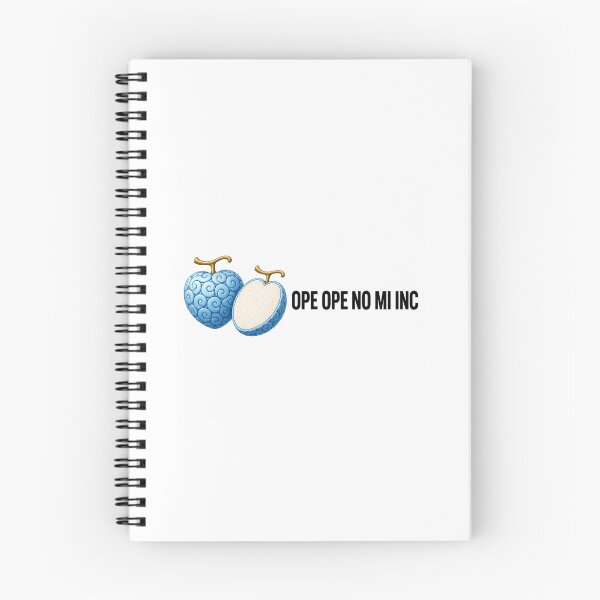 Item preview, One Piece Devil Fruit Ope Ope No Mi Inspired Devil Fruit Anime Minimalist Blue Fruit Logo Aesthetic Sticker designed and sold by Lilith.3x313 Vault.