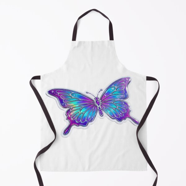 Item preview, Holographic Aesthetic Butterfly Y2K Glitter Effect Sticker designed and sold by JeevanStickers.