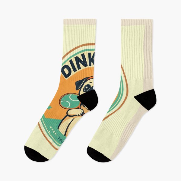 Item preview, Pickleball Pug Dink Parade Retro Badge designed and sold by Arte-Excellency.