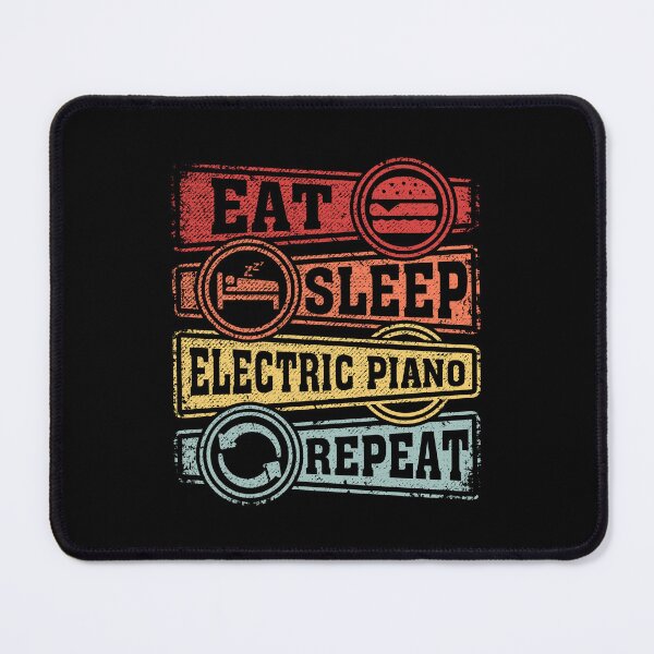 Item preview, Eat Sleep Electric Piano Repeat designed and sold by GabbyKash.