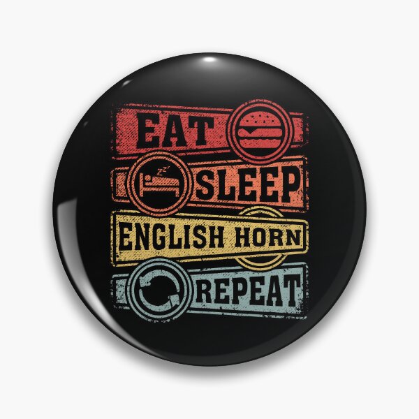 Item preview, Eat Sleep English horn Repeat designed and sold by GabbyKash.