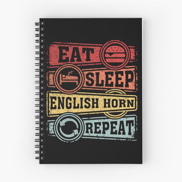 Item preview, Eat Sleep English horn Repeat designed and sold by GabbyKash.