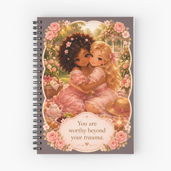 Item preview, You Are Worthy Beyond Your Trauma | Healing Friendship Aesthetic designed and sold by PrincSaraStudio.