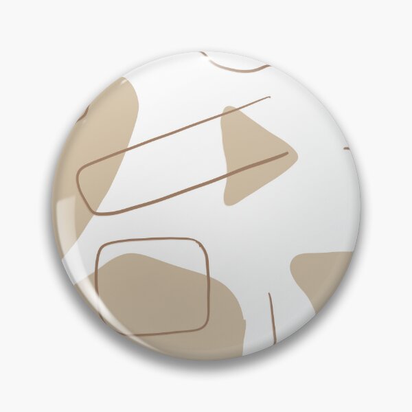 Item preview, Minimal Abstract Shapes Pattern – Modern Neutral Aesthetic designed and sold by Barelythere2324.