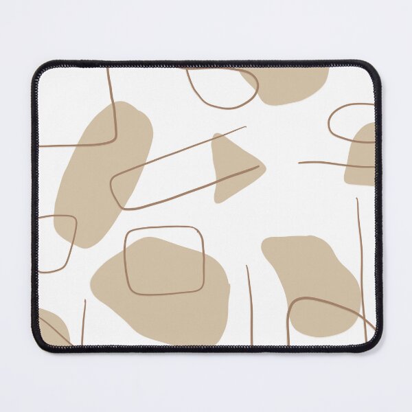 Item preview, Minimal Abstract Shapes Pattern – Modern Neutral Aesthetic designed and sold by Barelythere2324.