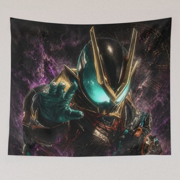 Item preview, Kamen Rider Zeztz Cosmic Awakening | Masked Rider Zeztz Dark Sci-Fi Anime Art | Tokusatsu Hero Design designed and sold by Dyan4.