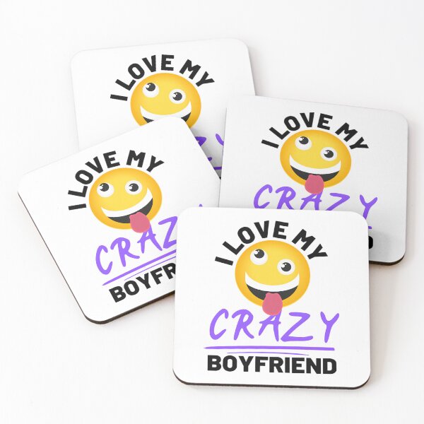 Item preview,   I Love My Crazy Boyfriend V3 designed and sold by Titustore.
