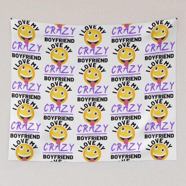 Item preview,   I Love My Crazy Boyfriend V3 designed and sold by Titustore.