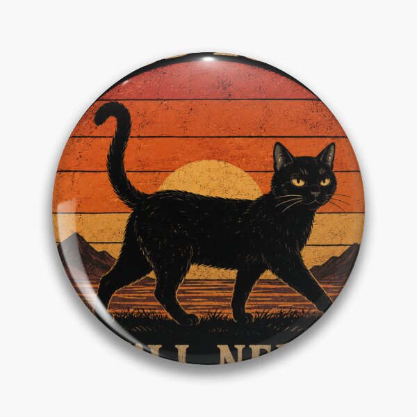 Item preview, Cozy Cat Typography Sunset Design | Good Luck You’ll Need It” designed and sold by TheGiggleGrid.