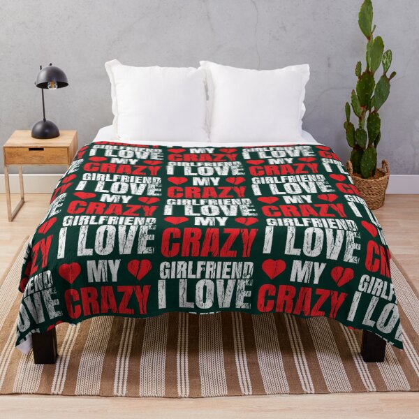 Item preview,  Boyfriend Valentine Him I Love My Crazy Girlfriend designed and sold by Titustore.