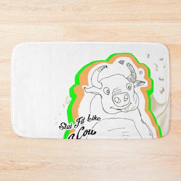 Item preview,  Stay Fit like A Cow (Drawing by ACCI)  designed and sold by VanyssaGraphics.