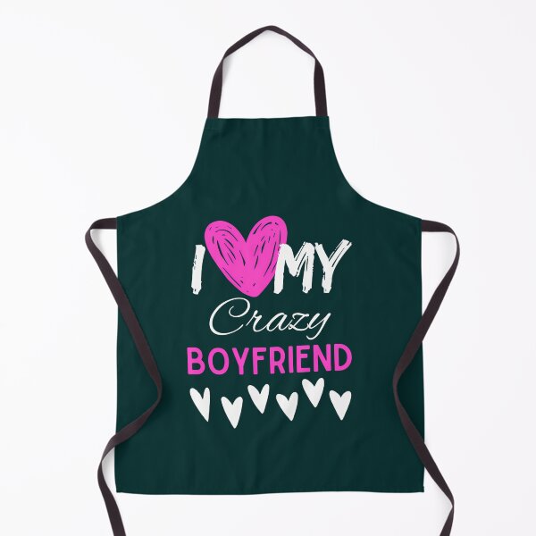 Item preview, I Love My Crazy Boyfriend T-Shirt Essential T-Shirt designed and sold by Titustore.